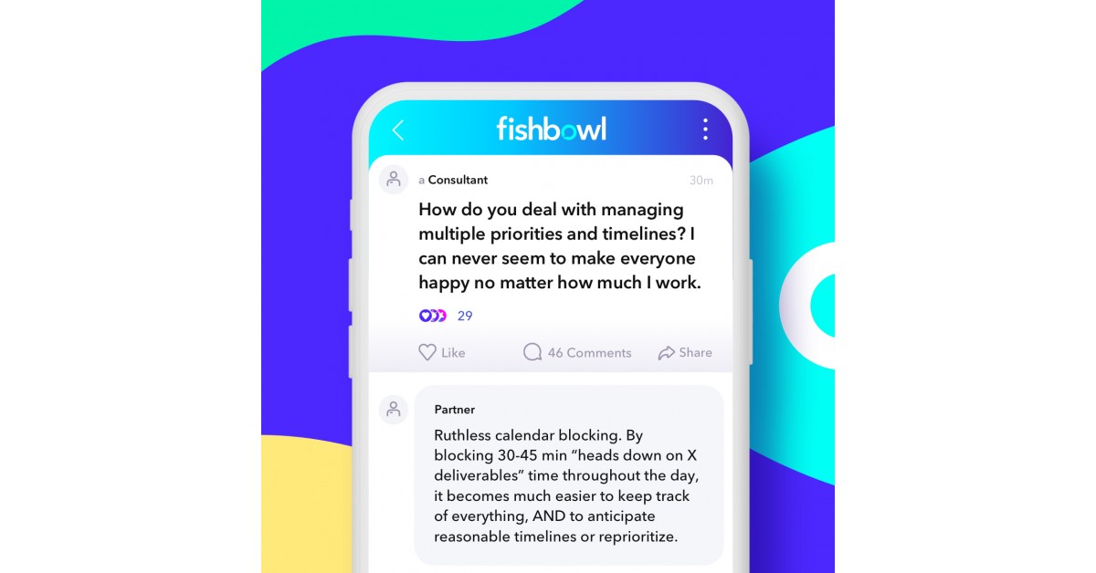 Fishbowl Raises 5.3m to Grow Its Social Network of Conversing