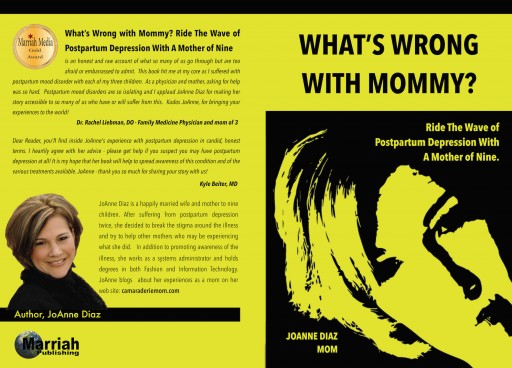 New Book "What's Wrong With Mommy?" Just Released about Postpartum Depression from a Mother of Nine