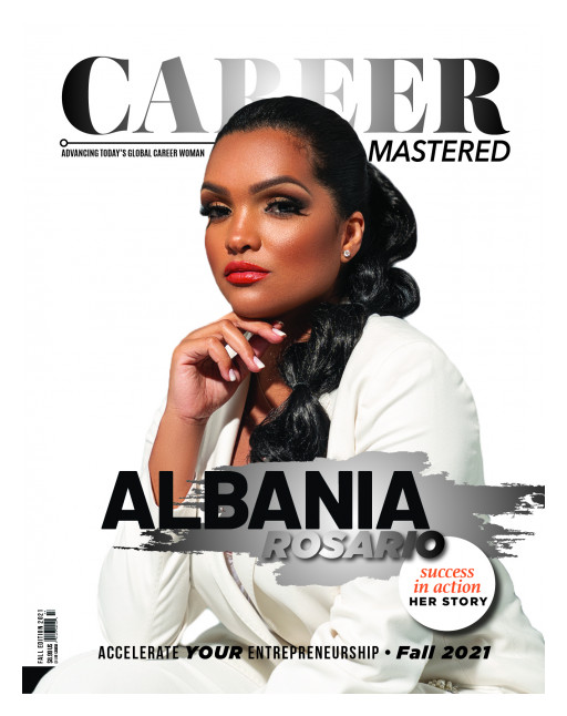 Fashion Designers of Latin America Founder Albania Rosario Graces Career Mastered Magazine Cover