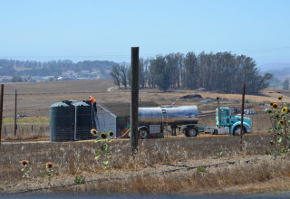 Water hauler allegedly filling Cannabis cultivator's tanks with city water from SR