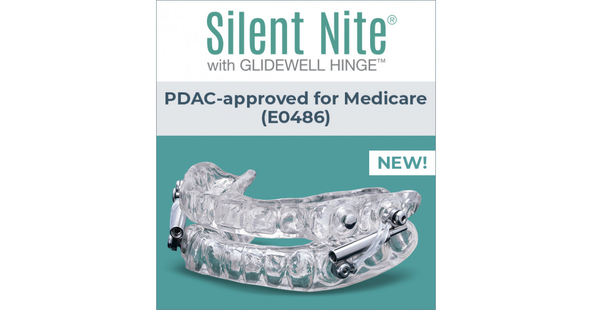 Glidewell Introduces Addition To Its Silent Nite® Sleep Appliance Brand Newswire 6104