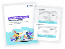 Top School District Websites 2022 Report