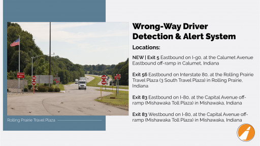 Indiana Toll Road Expands Wrong-Way Driver Detection & Alert System