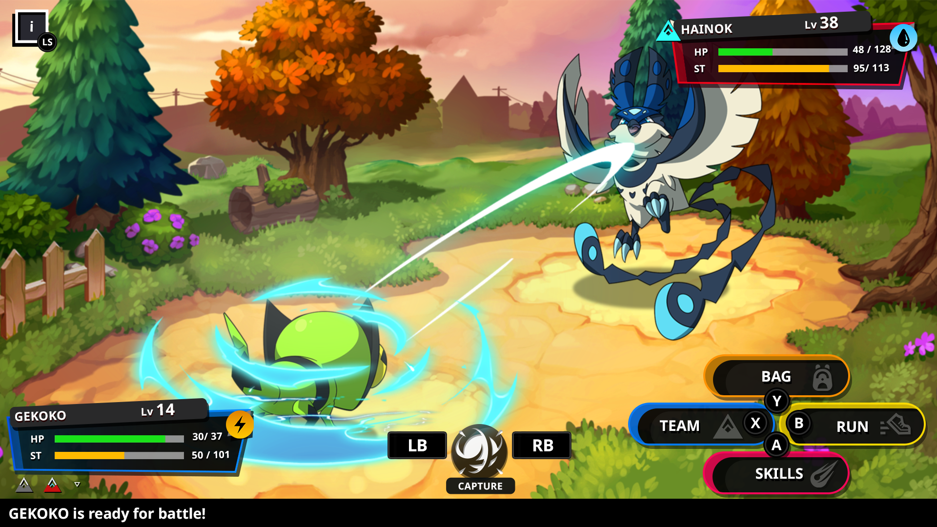 Nexomon extinction weakness chart