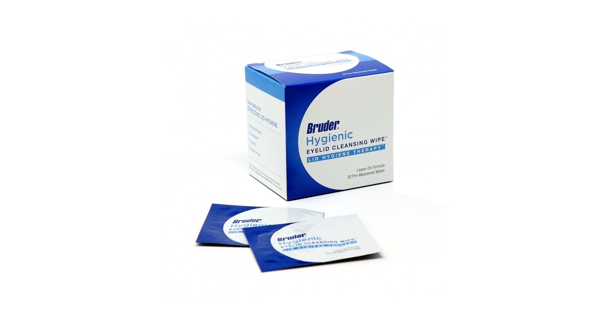 Introducing Bruder Hygienic Eyelid Cleansing Wipes Newswire
