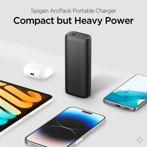 Spigen Announces ArcPack Portable Charger With Compact But Heavy Power That Helps People to Do More
