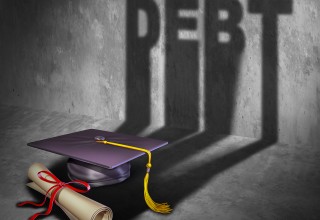 Student Loan Debt Concept