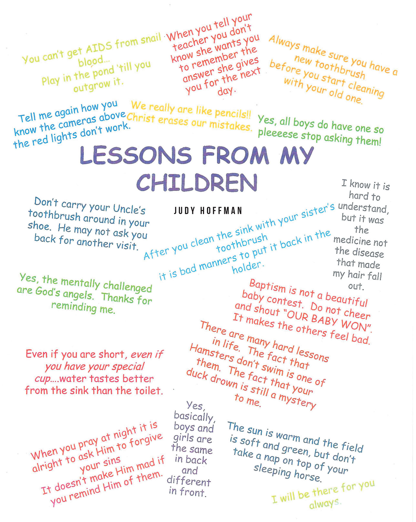 Judy Hoffman's New Book, 'Lessons From My Children', is an Uplifting ...