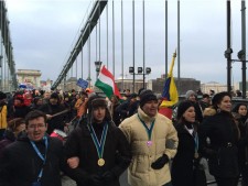More than 1,500 Scientologists from across Europe gathered in Hungary December 9 to protest the repression of Scientology and other religions by the government of Viktor Orbán.