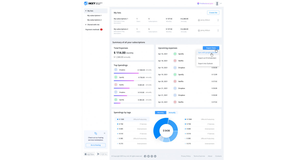 Inxy Subscription Tracker Wins Preseed To Help Users Deal With 