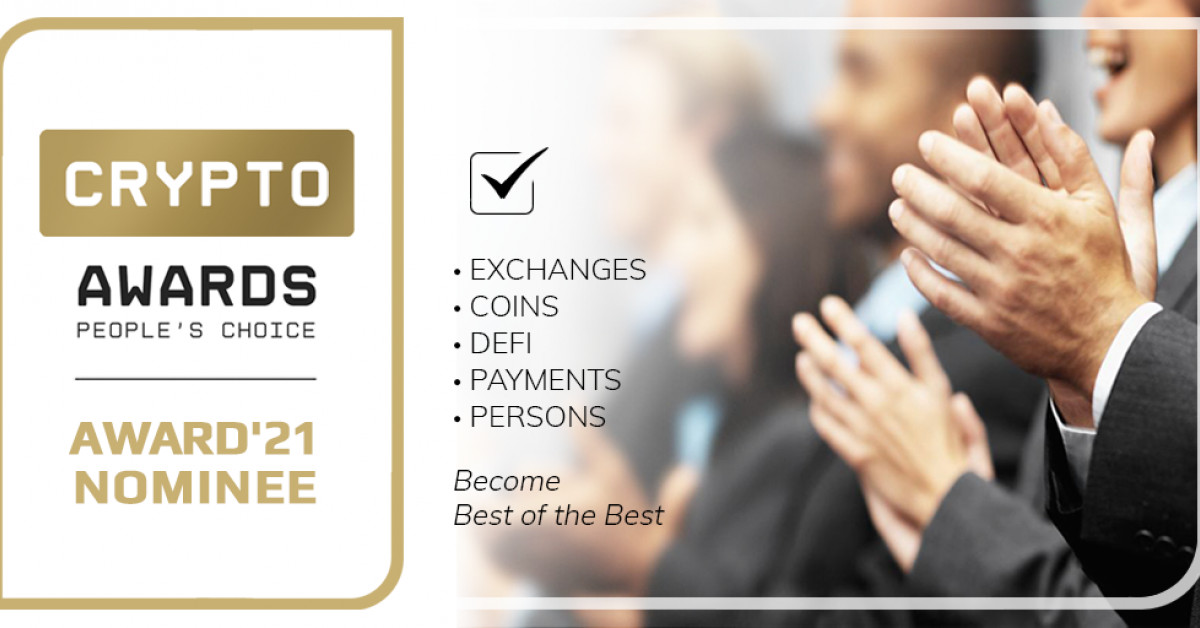 Crypto Awards 2021 People's Choice Best of the Best Newswire