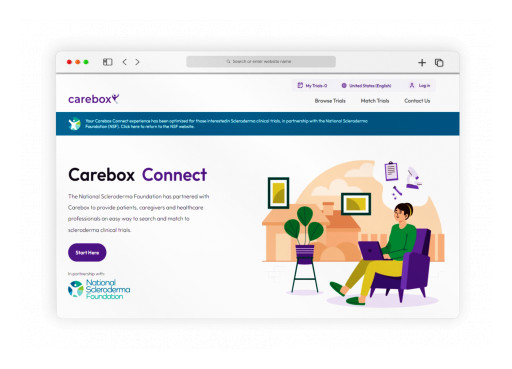 National Scleroderma Foundation Joins Carebox Connect Network