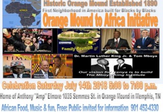 Orange Mound to Africa Flyer