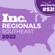 ZeroBounce Ranks No. 52 on the Inc. 5000 Regionals Southeast List