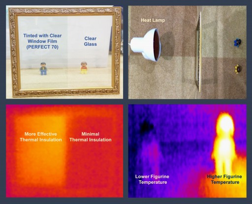 FILMTACK Demonstrates Window Films Heat-Reduction with Thermal Imaging Technology