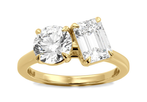 Leading Online Jeweler Ritani Shares Expert Commentary on Emily Osment's Exquisite Toi Et Moi Engagement Ring