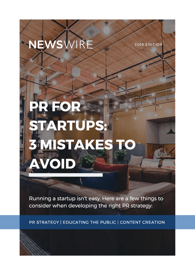 PR for Startups: 3 Mistakes to Avoid