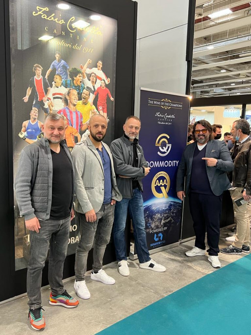 SourceLess Blockchain Participated at Vinitaly in Partnership With Qommodity and Fabio Cordella