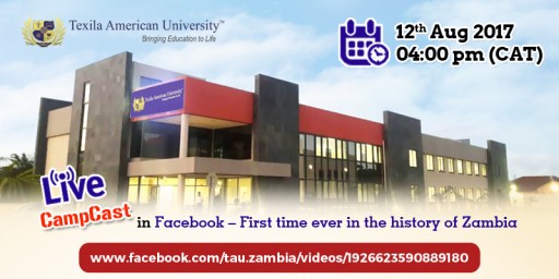 Texila American University Zambia Hosts Campus Tour on Facebook Live