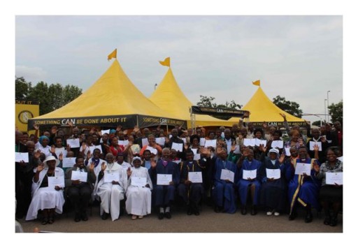 120 South African Christian Ministers Graduate Scientology Volunteer Minister Training