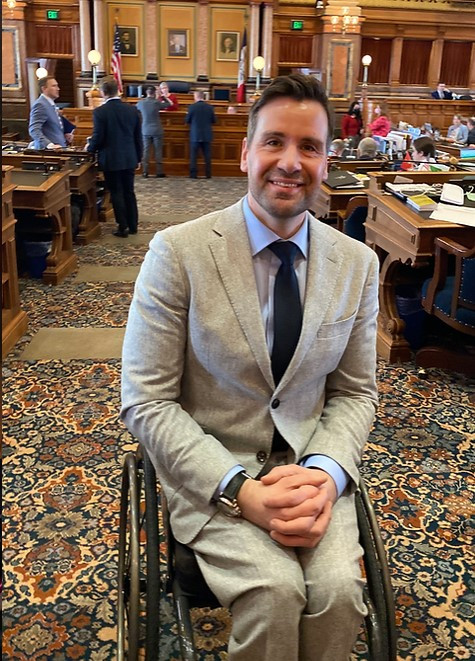 Iowa Representative Josh Turek - (D)