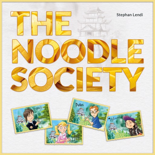 Children's Adventure Book 'The Noodle Society' for True Pasta Lovers