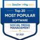 Socialbakers Recognized as the 'Most Popular Social Media Management Software' by SaaSworthy