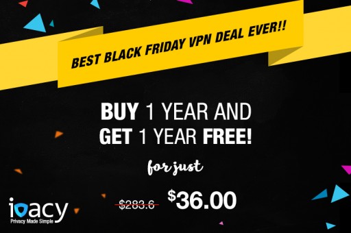 Ivacy Announces the Biggest Black Friday VPN Discount in the Industry