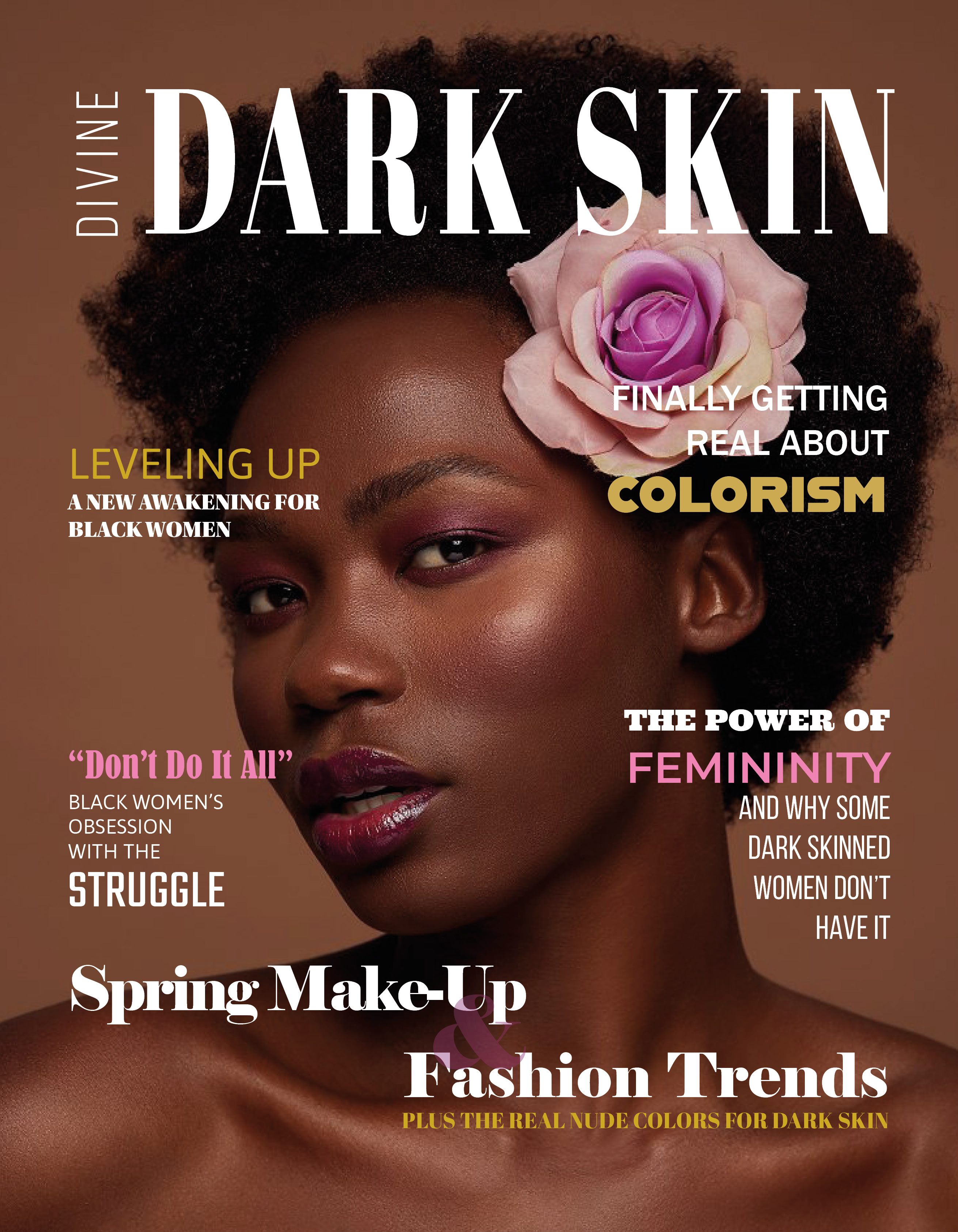 The First Print Magazine for DarkSkinned Black Women and Girls Newswire