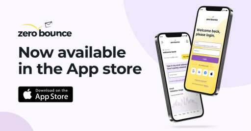 ZeroBounce Launches World's First GDPR and SOC-Certified iOS Email Validation App
