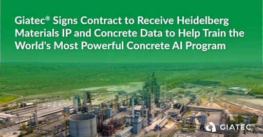 Giatec Signs Contract to Receive Heidelberg Materials IP and Concrete Data to Help Train the World's Most Powerful Concrete AI Program