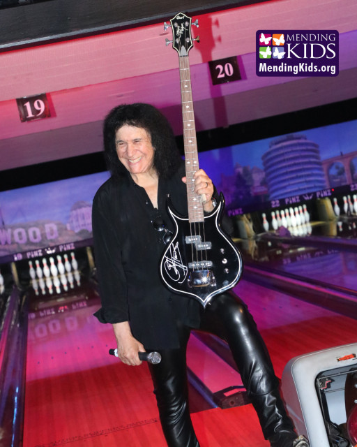 Rock Legend Gene Simmons Hosts Unforgettable Birthday Bowling Bash in Support of MendingKids.org