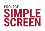 Project Simple Screen logo (red)