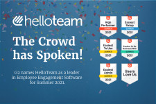 HelloTeam Named Top Employee Engagement Platform