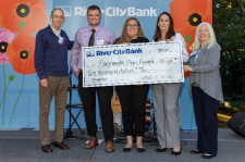 River City Bank Check Presentation to Sacramento Steps Forward