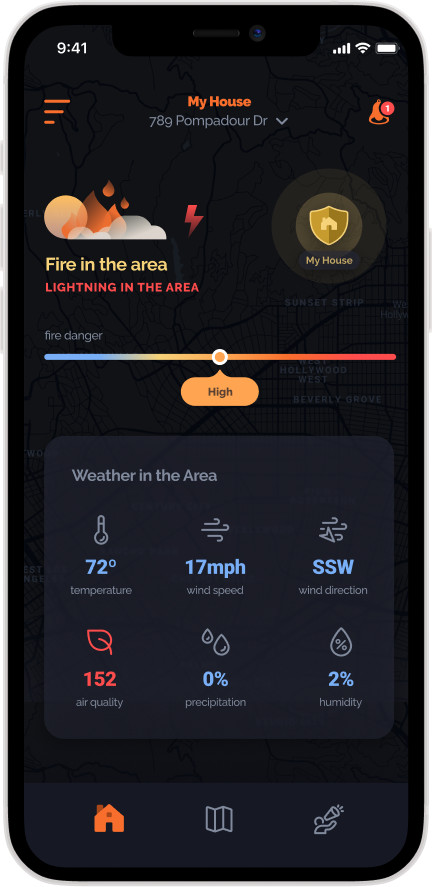 Frontline Wildfire Defense Mobile App