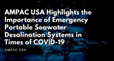 AMPAC USA Highlights the Importance of Emergency Portable Seawater Desalination Systems in Times of COVID-19