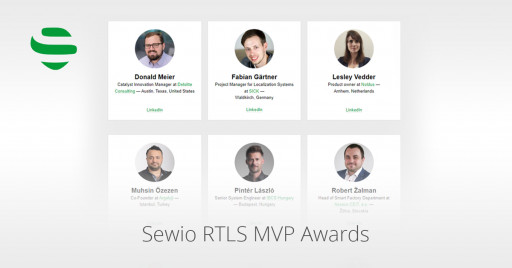 Sewio Launches New MVP Program and Announces First Recipients