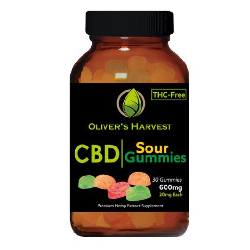 'Zesty, Hempy and Healthy' - New Sour Gummies Released by Oliver's Harvest