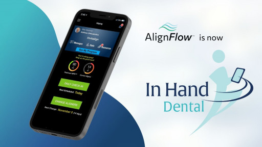 Remote Monitoring and Teledentistry App AlignFlow is Rebranding as In Hand Dental