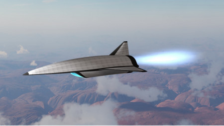 AFRL and Leidos Rendering of Air-breathing Hypersonic System