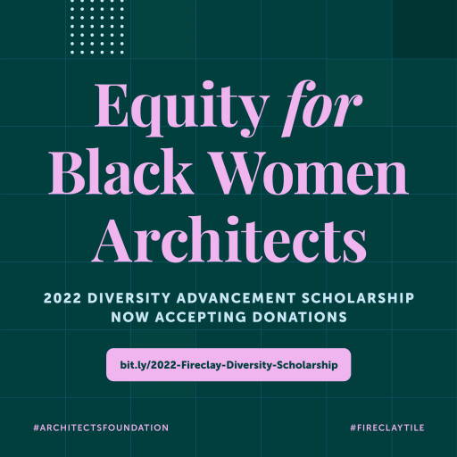 Fireclay Tile Announces Diversity Advancement Scholarship With the Architects Foundation
