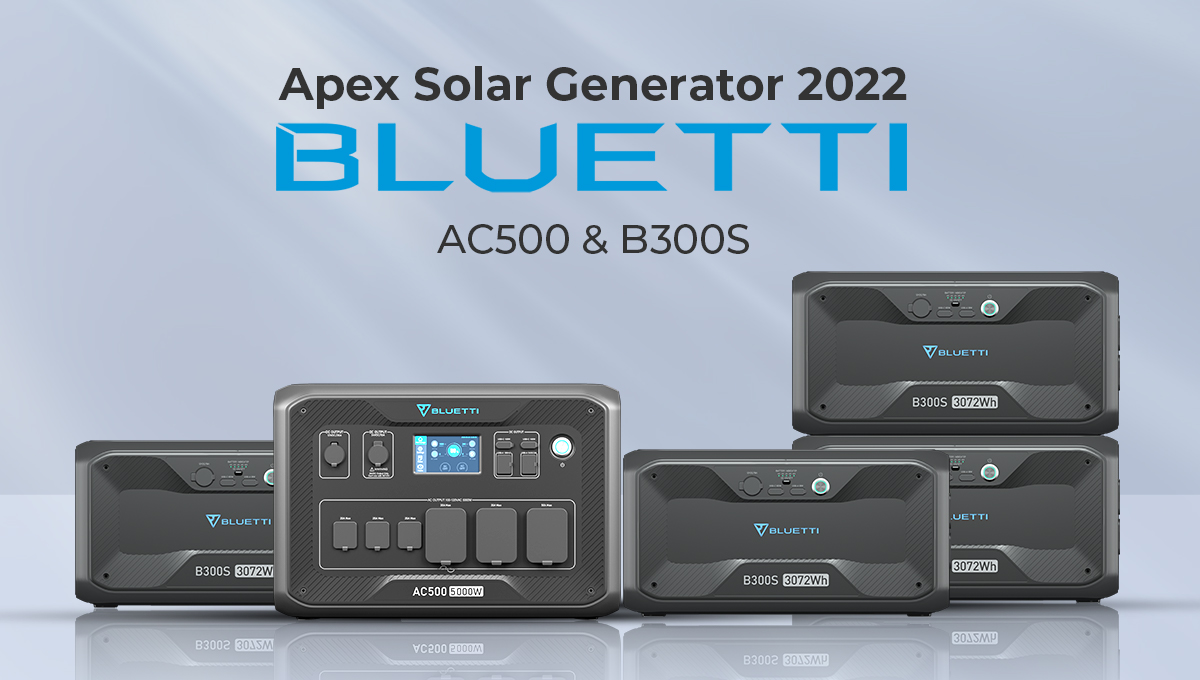 Buy BLUETTIPower Station AC500 & B300S Expansion Battery, 3072Wh