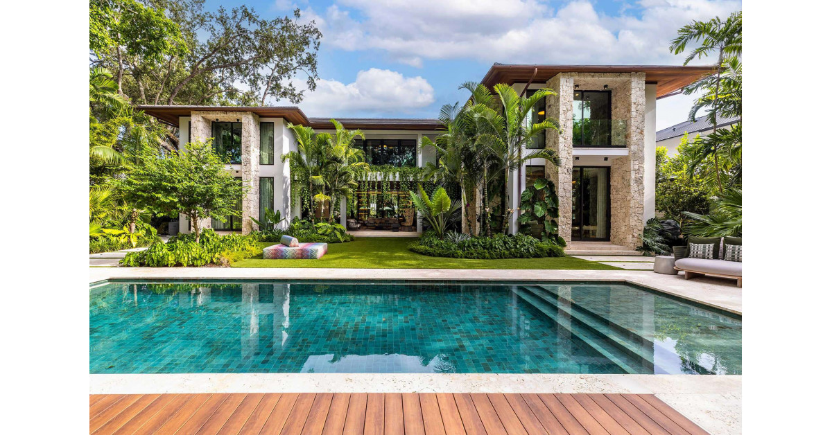Miami Home Design Expert Luciana Fragali Strikes Balance of Art and Nature in Magical Ponce Davis Dream Home