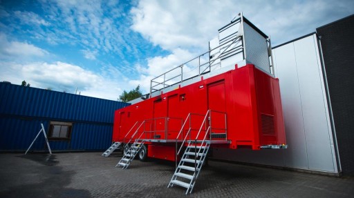 HAAGEN Has Completed a Mobile Fire Training Container for SDIS 25 in France