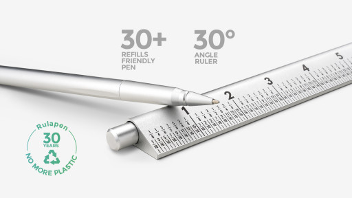 Orangered Life Launches Rulapen: The Innovative 2-in-1 Ruler Pen Takes Kickstarter by Storm
