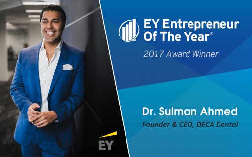 Dr. Sulman Ahmed Wins Big at the EY 2017 Entrepreneur of the Year® Award Ceremony