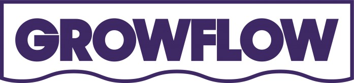 GrowFlow Logo - inverted
