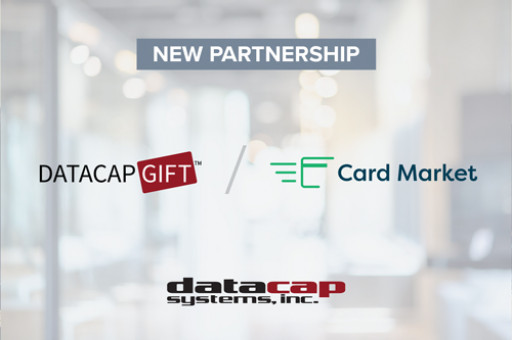 Datacap Partners With Card Market to Deliver Custom Gift Cards for Datacap Gift™
