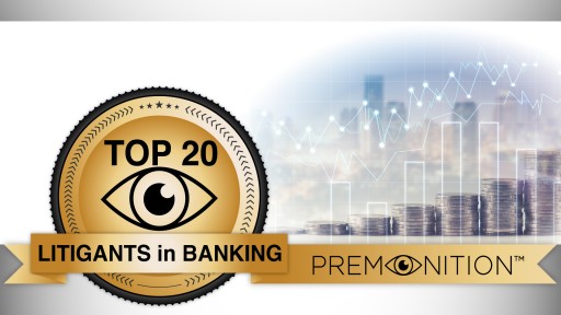 Discover Tops the List of America's Most Sued Banks 2016-2017 According to Premonition Analytics